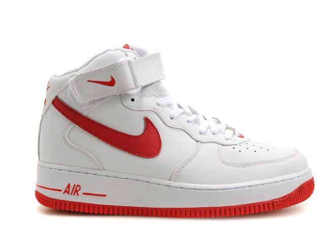 air force one blanche rouge femme air force one blanche rouge femme