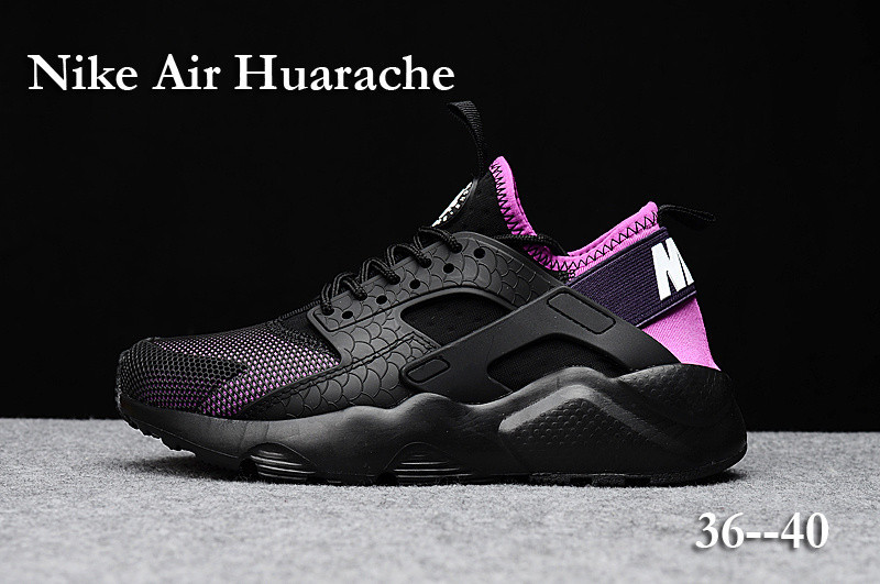 huarache noir et violet