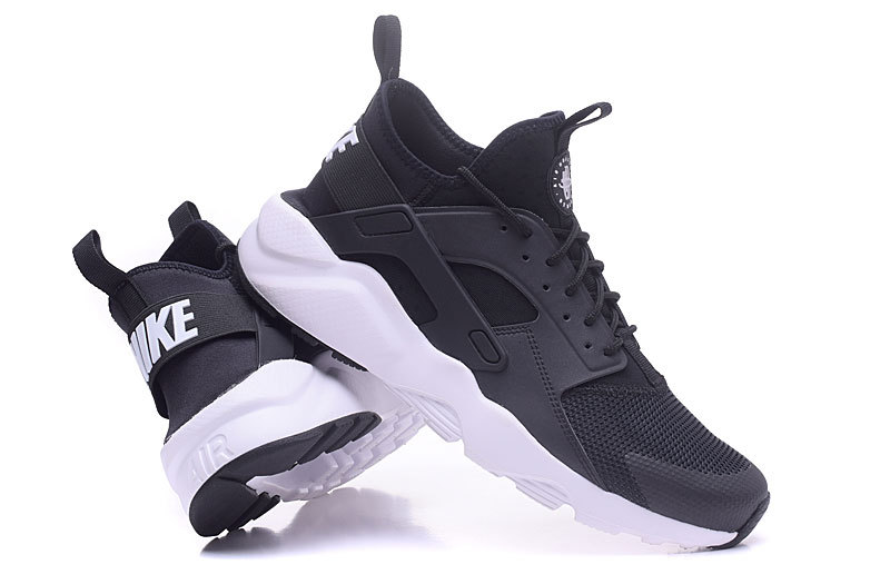 huarache noir blanc