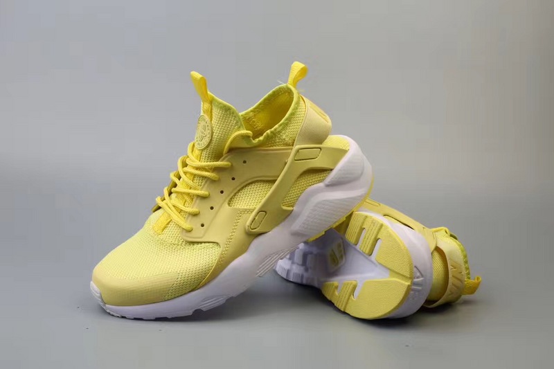 nike huarache yellow womens