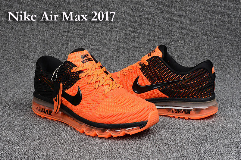 nike air max 2017 homme orange